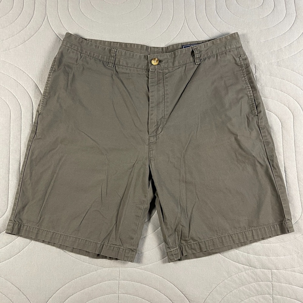 Vineyard Vines Men's Shorts Size 38 Stretch Breaker Gray Chino Solid Preppy